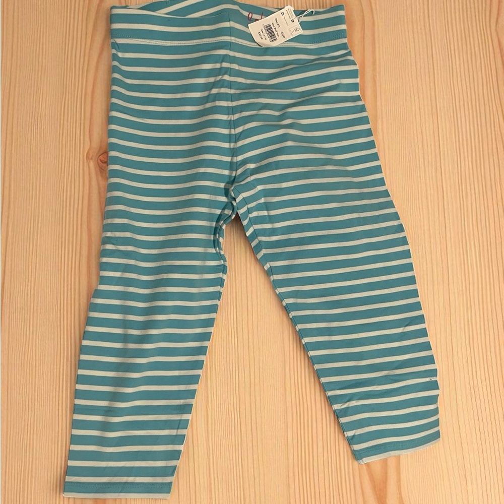 Striped Boden capri Leggings